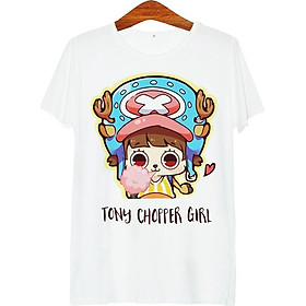 Áo thun tay màu Cô bé Chopper ATCP173