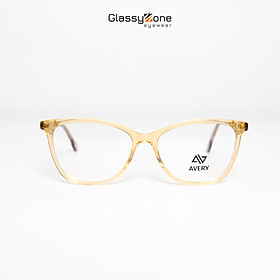 Hình ảnh Gọng kính cận, Mắt kính giả cận Acetate Form mắt mèo Nữ Avery 28018 - GlassyZone