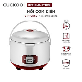 Mua Nồi cơm điện Cuckoo CR-1056V 1 8L màu trắng đỏ - Hàng chính hãng