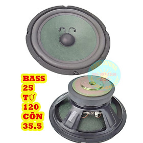 Mua CỦ LOA BASS 25 (2 5 TẤC) HE TỪ 120 CÔN 36 MÀNG XANH GÂN MÚT