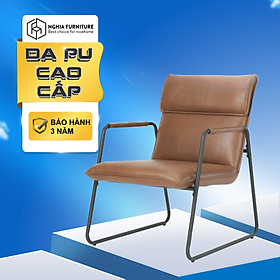 Mua Ghế tựa lưng thư giãn  ghế đọc sách decor Arm Chair NF1 xuất khẩu Châu Âu đệm bọc si cao cấp