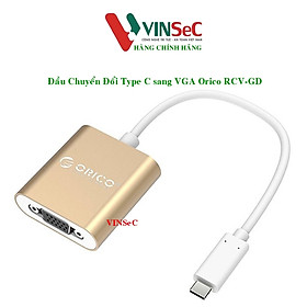 Mua Đầu Chuyển Đổi Type C Sang VGA Orico RCV-GD - Hàng Chính Hãng