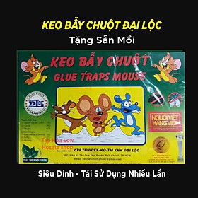 Mua Keo bẫy siêu dính chuột Đại Lộc sử dụng nhiều lần không độc hại giá sỉ