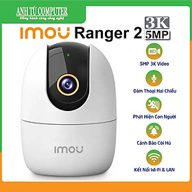 Mua Camera WiFi quay quét Imou Ranger 2 5MP 3K A52P hàng chính hãng