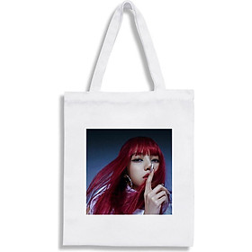 Túi tote vải Lisa BlackPink How you like that