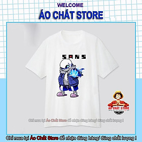 Áo thun bé trai hình Undertale Sans đẹp | Áo Sans Undertale mẫu mới vải đẹp S05