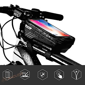 Túi đựng điện thoại hiển thị màn hình chống thấm nước trên xe đạp tiện dụng