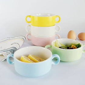 Mua Bát sứ ăn dặm hình cốc 2 tai cầm 300ml