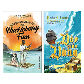 [Download Sách] Combo Đảo Giấu Vàng + Những Cuộc Phiêu Lưu Của Huck Finn (2 Cuốn)