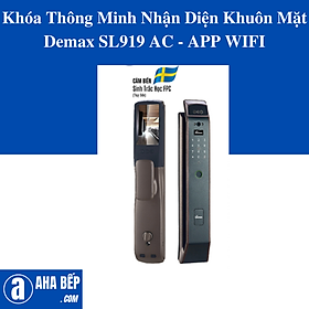 Mua Khóa Thông Minh Nhận Diện Khuôn Mặt Demax SL919 AC - APP WIFI. Hàng Chính Hãng