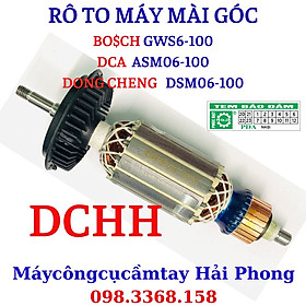 Mua Rô to máy mày góc dùng cho  Bo$ch  mod. GWS6-100    cho  DCA  mod. ASM03-100A      cho  DongCheng  mod. DSM03-100A  ... Hiệu DCHH