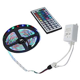 4.8W 5m LED Color Changing Light Strips Battery Powered Indoor Night Lamp