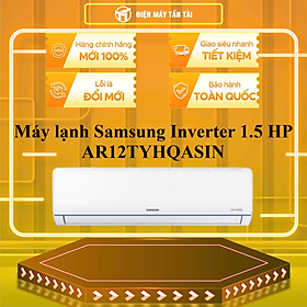 Máy lạnh Samsung Inverter 1.5 HP AR12TYHQASIN - HÀNG CHÍNH HÃNG - CHỈ GIAO HCM