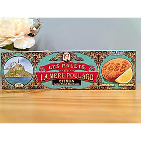 Bánh quy bơ vị chanh - La Mère Poulard 125g - Lemon French Shortbreads 125g