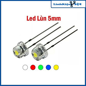 Led lùn siêu sáng 5mm gói 10 con làm biển quảng cáo trang trí, led cube