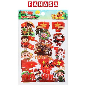 Bộ Sticker Pet Sticker - Teenage SP-011 (3 Tờ/Xấp)