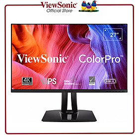 Mua Màn hình thiết kế đồ họa ViewSonic VP2756-4K 27 inch  4K/ 100%sRGB/ Sạc 60W - Hàng Chính Hãng