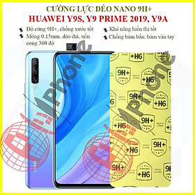 Dán cường lực dẻo nano Huawei Y9s, Y9 Prime 2019, Y9A