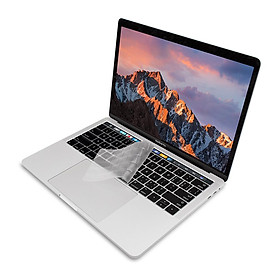 Mua Phủ bàn phím MacBook Pro Touch Bar 13 / 15 inch hiệu JCPAL FitSkin - Trắng - Hàng nhập khẩu