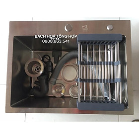 Mua Chậu rửa chén đơn Inox 304 KT 60-45( Bảo hành 36 Tháng)