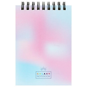 Sổ Lò Xo Bìa Cứng Galaxy B7 - Không Kẻ Có Chấm - 160 Trang 80gsm - The Sun 02