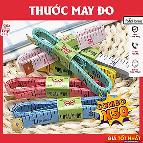 Mua Set 50 Thước Dây May Đo Tiện Dụng Đa Năng Dài 1.5M