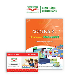Sách và khóa học lập trình dành cho học sinh lớp 2 (lập trình STEM JUNIOR)