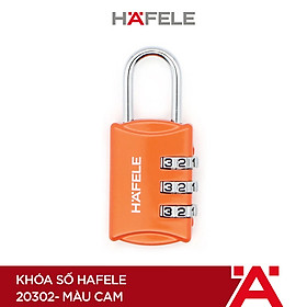 Mua Khóa số Hafele 20302 màu cam - 482.09.002 (Hàng chính hãng)