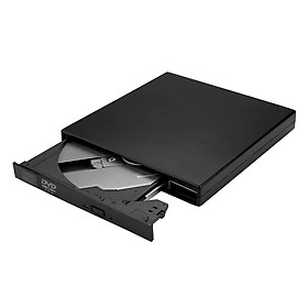 Combo DVD Gắn Ngoài (Gồm Box + DVD) To USB 2.0 (Đọc, Ghi CD - DVD) – Hàng Nhập Khẩu