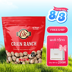 Oaky Hạt Óc Chó Vàng Crain Nhập Khẩu Mỹ - Túi 500g