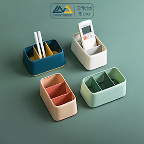 Mua Hộp Đựng Đồ - Hộp Đựng Đồ Để Bàn Tiện Lợi 3 Ngăn Lava Home – LAVA.H5