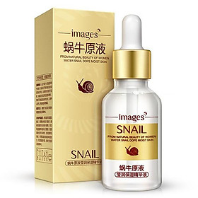 Serum dưỡng trắng tái tạo da ốc sên vàng Images (15ml)