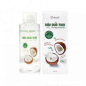 Dầu dừa tươi™ đa năng Coboté - 100% cơm dừa tươi Bến Tre - Công nghệ HPC - Không hóa chất, không nhiệt độ - Cực tốt cho da & tóc