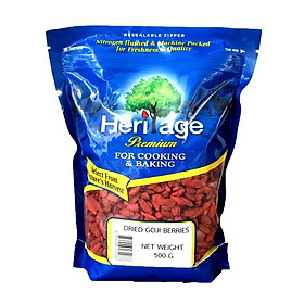 Quả kỉ tử khô Heritage Thái Lan Gói 500g