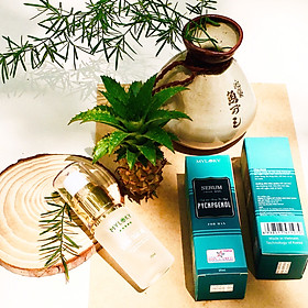 Tinh Chất Dưỡng Trắng, Se Khít Lỗ Chân Lông, Căng Da Cho Nam-Serum Thảo Mộc Myloky+ Tặng Kèm Túi Zíp Bảo Quản