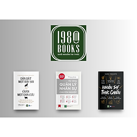 Combo: Dẫn Dắt Một Bầy Sói Hay Chăn Một Đàn Cừu + Kỹ Năng Quản Lý Nhân Sự Chuyên Nghiệp + Nhân Sự Thực Chiến - Kil Chiyoen