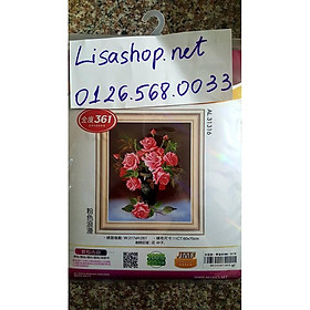 Mua Tranh thêu BÌNH HOA 31316 (60x70cm)