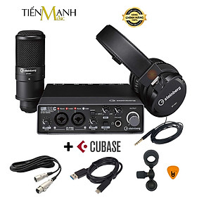 Combo Soundcard Steinberg UR22C Pack - Sound Card Bộ Thu Ghi Âm Thanh Và Livestream Audio Interface UR22 Hàng chính hãng - Kèm móng gẩy DreamMaker