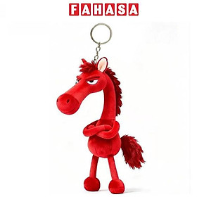 Móc Khoá Thú Bông Hình Ngựa - ZMGJ - Màu Đỏ