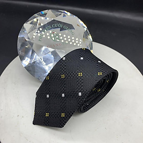 Cà Vạt Nam Giangpkc Bản Nhỏ 6cm Vải Silk Lụa 100% Cao Cấp, 3 Lớp mẫu mới tháng 7-2021