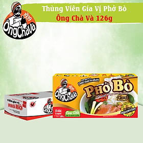 Thùng Viên Gia Vị Phở Bò 126g Ông Chà Và 80 Hộp Thơm Ngon Tiện Lợi Siêu Tiết Kiệm Cho Quán Ăn Và Nhà Hàng