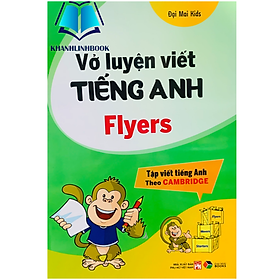 Sách - Vở luyện viết tiếng anh Flyers