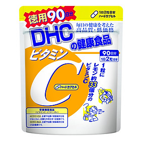 TPBVSK DHC VITAMIN C HARD CAPSULE (Viên uống bổ sung vitamin C hỗ trợ sáng da, mờ thâm, tăng cường đề kháng)