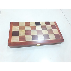 Bàn cờ vua bằng gỗ hương 35 x 36 cm