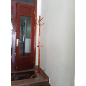 Mua Cây treo quần áo N H home gỗ thân nhỏ màu nâu