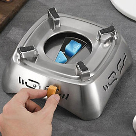 Spirit  Camping  Stainless Steel Compact Sturdy Spirit Burner Kitchen Equipment for Camping Hiking BBQ Restaurant