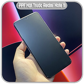 Mua Miếng Dán PPF Mặt Trước Cho Xiaomi Redmi Note 11 - 11S - 11 Pro 4G 5G - 11 Pro Plus  Trong Suốt - Nhám - Nhìn Trộm