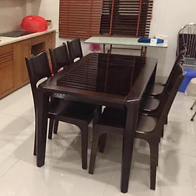 Mua Bàn mặt kính sồi