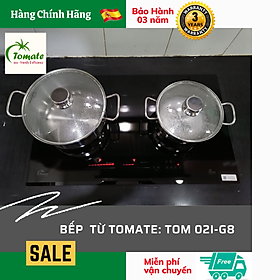 Mua Bếp từ Tomate TOM 02I-G8. Tomate Tây Ban Nha. Hàng chính hãng