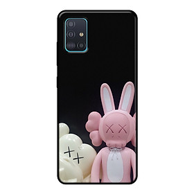 Ốp lưng điện thoại Samsung Galaxy A51 viền dẻo TPU BST KAWS Sesame Street Mẫu 8